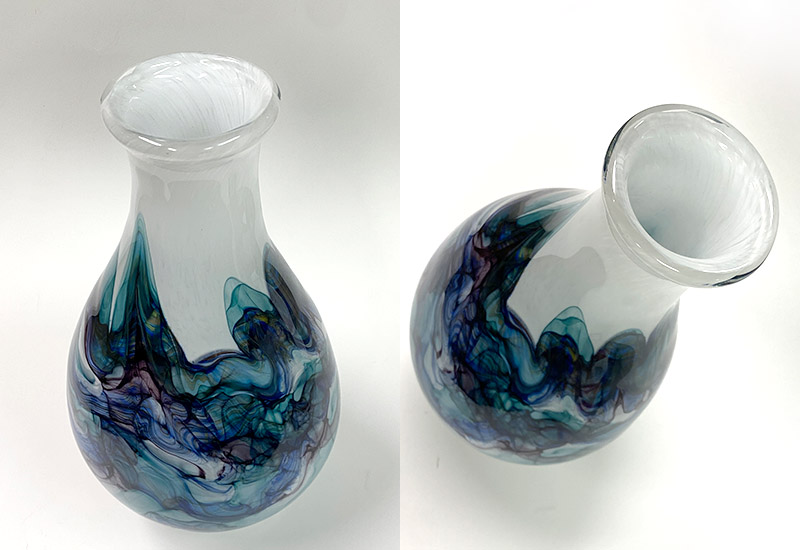 春池玻璃 創作靚瓶-山水02 花瓶花器